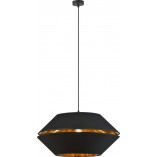 Lampa wisząca Piano czarno-złota | Emibig - Nowoczesne oświetlenie