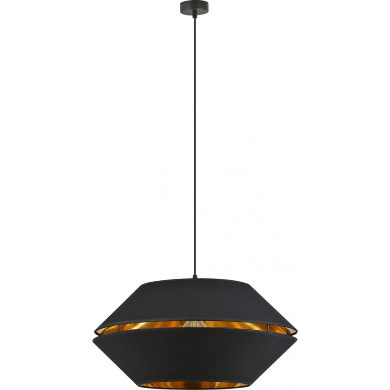 Lampa wisząca Piano czarno-złota | Emibig - Nowoczesne oświetlenie