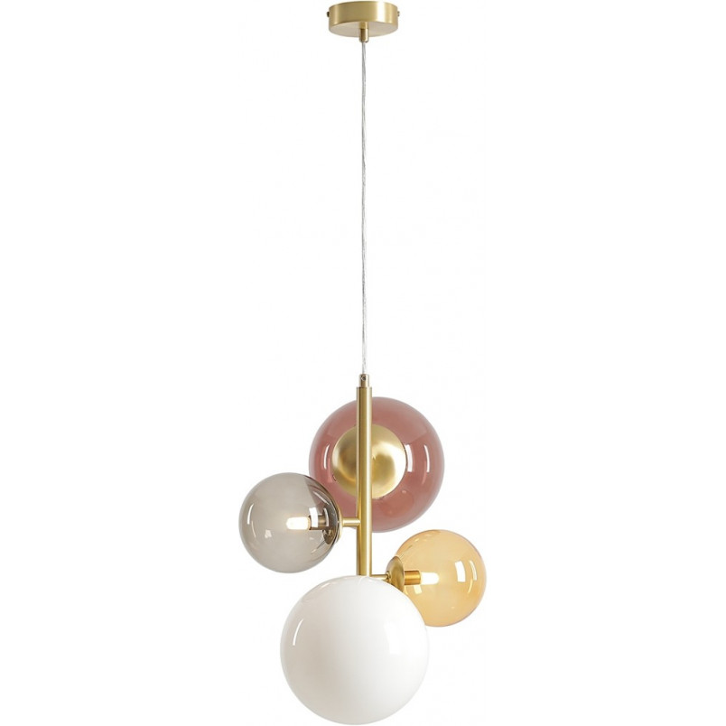 Lampa Bloom Multicolour | Aldex - Stylowy Żyrandol z Kulami