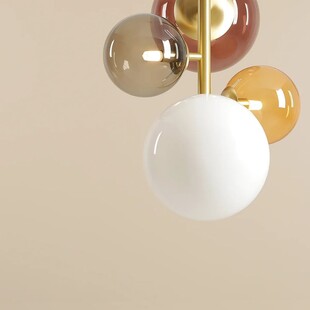 Lampa Bloom Multicolour | Aldex - Stylowy Żyrandol z Kulami