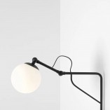 Kinkiet Soho Glass biało-czarny Aldex | Elegancki design