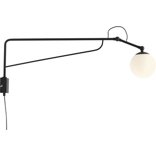 Kinkiet Soho Glass biało-czarny Aldex | Elegancki design