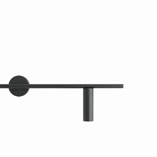 Kinkiet podłużny Trevo I prawy 60cm czarny Aldex