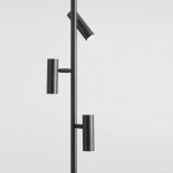 Lampa podłogowa Trevo III czarna Aldex | Minimalistyczny design