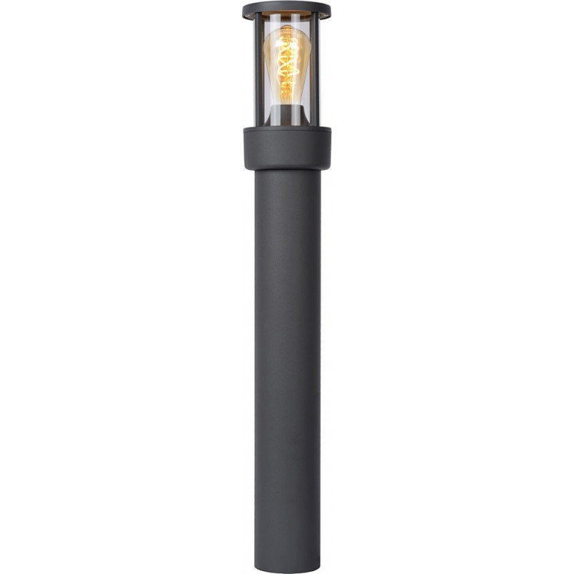 Lampa Ogrodowa Stojąca Lori 80cm Czarna - Lucide | Sklep z Oświetleniem