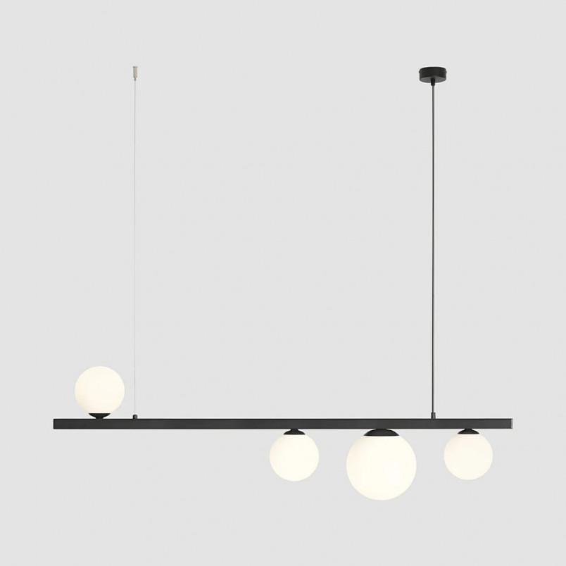 Lampa Garda Black IV - Elegancka lampa wisząca Aldex