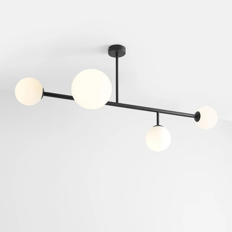 Lampa Sufitowa Szklane Kule Dione IV | Aldex