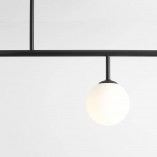 Lampa Sufitowa Szklane Kule Dione IV | Aldex