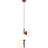 Lampa wisząca Bloom Red Wine - Aldex | 4 kule, biała