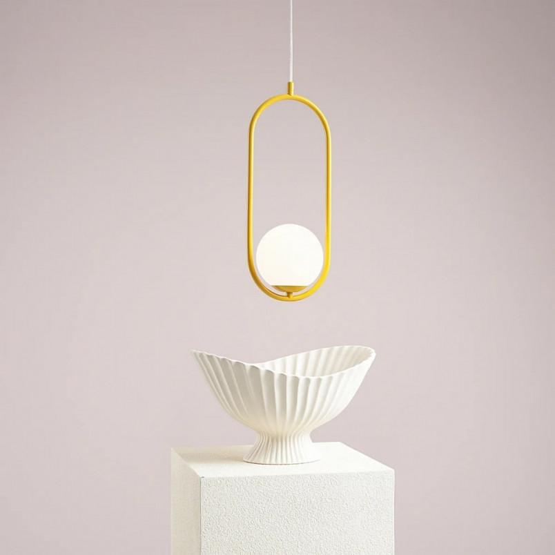 Lampa wisząca Riva - Szklana kula, design Aldex | Kup online