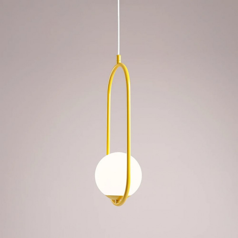 Lampa wisząca Riva - Szklana kula, design Aldex | Kup online
