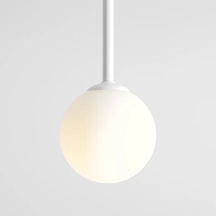 Lampa sufitowa szklana Pinne Medium biała Aldex | Sklep z lampami