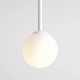 Lampa sufitowa szklana Pinne Medium biała Aldex | Sklep z lampami