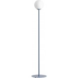 Lampa podłogowa szklana kula Aldex Pinne Colours | Dusty Blue