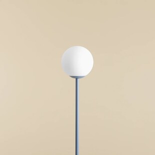 Lampa podłogowa szklana kula Aldex Pinne Colours | Dusty Blue