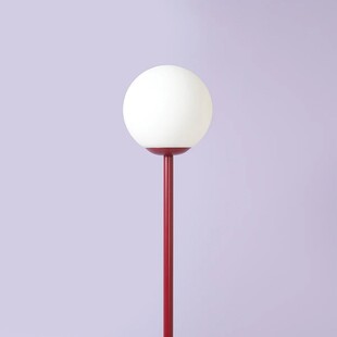 Lampa podłogowa szklana kula Pinne Colours - Aldex