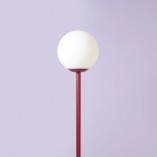Lampa podłogowa szklana kula Pinne Colours - Aldex