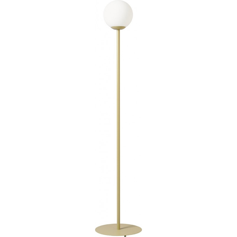 Lampa podłogowa szklana kula Pinne Colours - Aldex