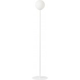 Lampa podłogowa szklana kula Pinne biała Aldex | Kup online
