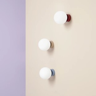 Kinkiet szklany Aldex Ball Colours - Dusty Blue | Sklep z Lampami