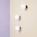 Kinkiet szklany Aldex Ball Colours - Dusty Blue | Sklep z Lampami