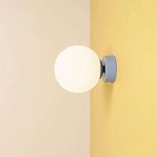 Kinkiet szklany Aldex Ball Colours - Dusty Blue | Sklep z Lampami