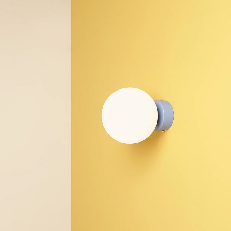 Kinkiet szklany Aldex Ball Colours - Dusty Blue | Sklep z Lampami