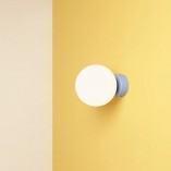 Kinkiet szklany Aldex Ball Colours - Dusty Blue | Sklep z Lampami