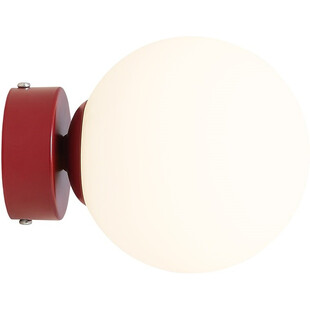 Kinkiet szklany Aldex Ball Colours - Biały, Retro | Kup online