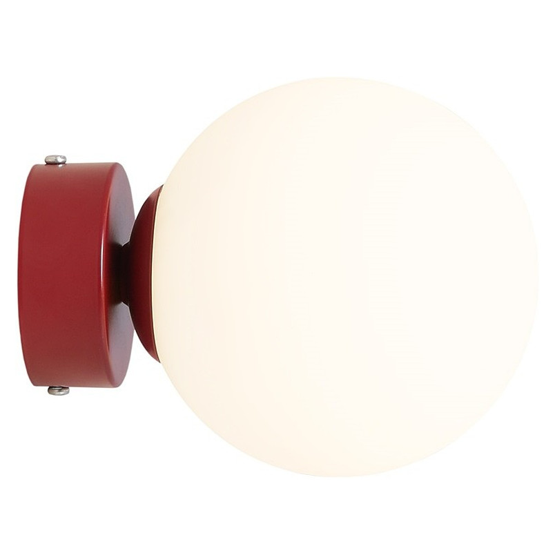 Kinkiet szklany Aldex Ball Colours - Biały, Retro | Kup online