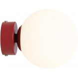 Kinkiet szklany Aldex Ball Colours - Biały, Retro | Kup online