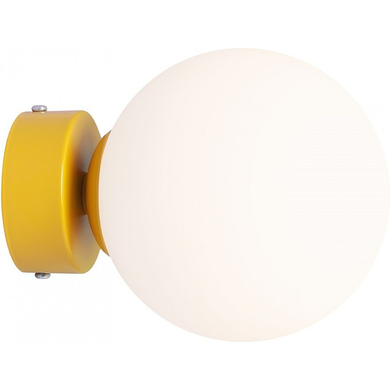 Kinkiet szklany Aldex Ball Colours - Biały | Retro Design