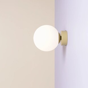Kinkiet szklany Aldex Ball Colours Pistachio | Retro i nowoczesny