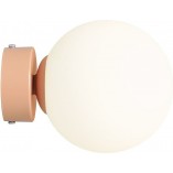 Kinkiet szklany Aldex Ball Colours Coral | Retro i Vintage
