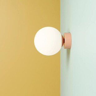 Kinkiet szklany Aldex Ball Colours Coral | Retro i Vintage