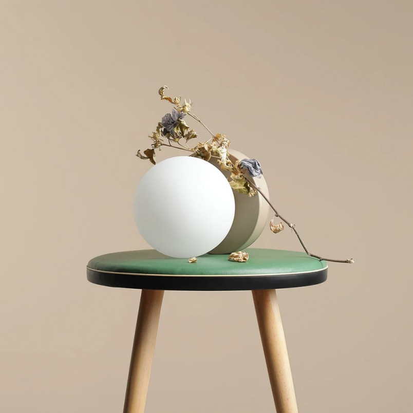 Lampa stołowa szklana Ball Colours S - Aldex | Elegancki design