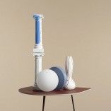 Lampa stołowa szklana Aldex Ball Dusty Blue - Stylowe oświetlenie