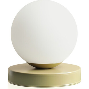 Lampa stołowa szklana Aldex Ball Colours S - Biała