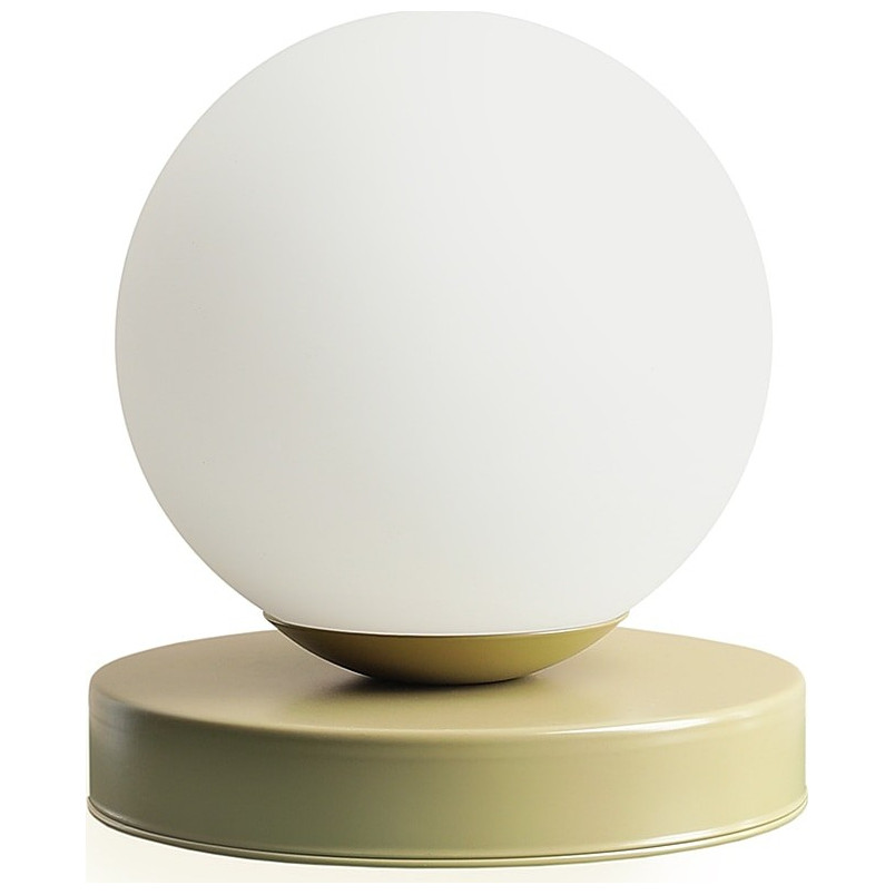 Lampa stołowa szklana Aldex Ball Colours S - Biała