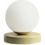 Lampa stołowa szklana Aldex Ball Colours S - Biała