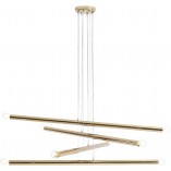 Lampa Glamour Tubo Gold VIII - Złota Wisząca Aldex | Kup Teraz