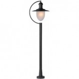Lampa zewnętrzna retro Aruba | Lucide - 110cm, czarna