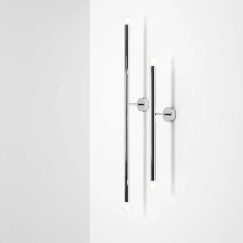 Kinkiet Glamour Tubo Chrome Aldex | Luksusowy Design