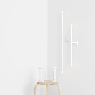 Kinkiet Tubo S biały Aldex | Designerski kinkiet tuba 60cm