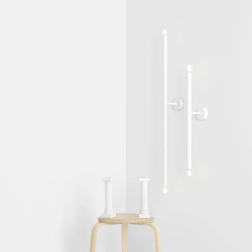 Kinkiet Tubo S biały Aldex | Designerski kinkiet tuba 60cm
