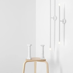 Kinkiet Tubo S biały Aldex | Designerski kinkiet tuba 60cm