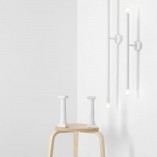 Kinkiet Tubo S biały Aldex | Designerski kinkiet tuba 60cm