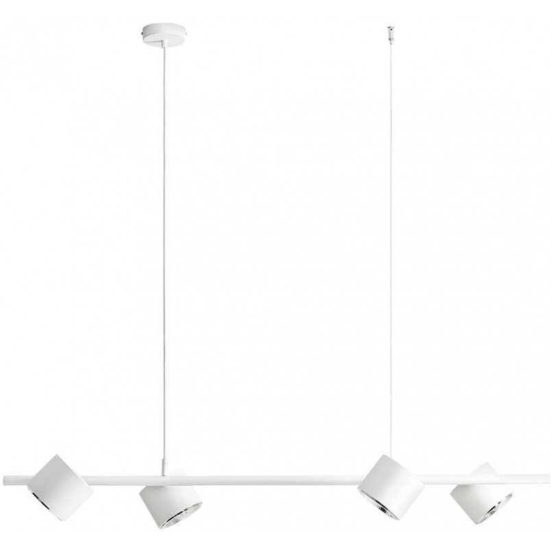 Lampa Wisząca Biała Aldex Bot 121cm | Nowoczesne Oświetlenie