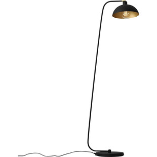 Lampa podłogowa loft Espace czarna Aldex