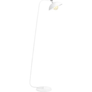 Lampa podłogowa skandynawska Espace biała Aldex